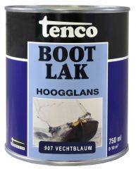 Tenco bootlak vechtblauw 907 - 750 ml.