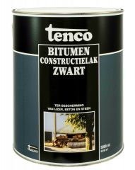 Tenco bitumen constructielak zwart - 5 liter