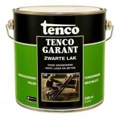 Tencogarant zwarte lak - 2,5 liter