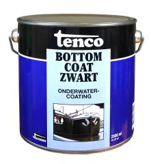 Tenco bottomcoat zwart - 2,5 liter