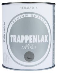 Hermadix trappenlak extra anti-slip taupe - 750 ml.