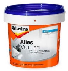 Alabastine allesvuller wit - 1 kg.