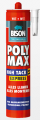 Bison professional poly max high tack express wit - 435 gram