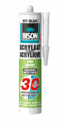 Bison acrylaatkit snel 30 min. wit - 310 ml.