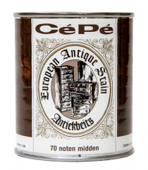 Cépé antiekbeits classic lijn nr. 70 noten midden - 500 ml.