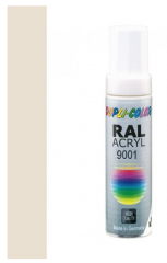 Dupli-Color acryl lakstift RAL 9001 - 12 ml.