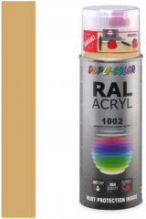 Dupli-Color acryllak hoogglans RAL 1002 zand geel - 400 ml