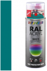 Dupli-Color acryllak hoogglans RAL 5021 water blauw - 400 ml