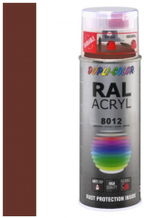 Dupli-Color acryllak hoogglans RAL 8012 roodbruin - 400 ml