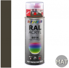 Dupli-Color acryllak mat RAL 6014 olijf geel - 400 ml