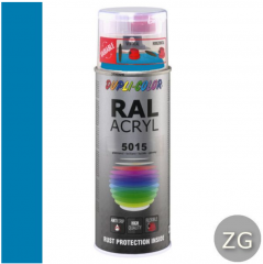Dupli-Color acryllak zijdeglans RAL 5015 hemelsblauw - 400 ml