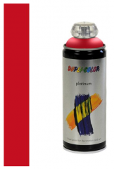 Dupli-Color platinum zijdeglans lak RAL 3020 verkeersrood - 400 ml.