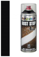 Dupli-Color rust stop 4-in-1 diep zwart (RAL 9005) - 400 ml