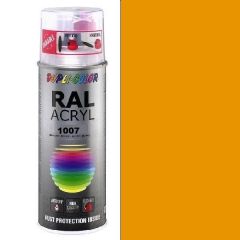 Dupli-Color acryl hoogglans RAL 1007 narcissengeel - 400 ml.