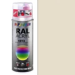 Dupli-Color acryl hoogglans RAL 1013 parelwit - 400 ml.