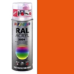 Dupli-Color acryl hoogglans RAL 2004 zuiver oranje - 400 ml.