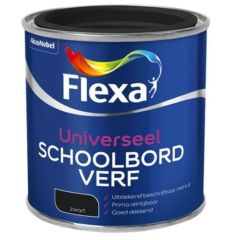 Flexa schoolbordenverf zwart - 250 ml.