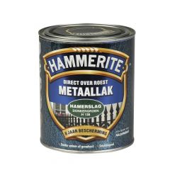 Hammerite direct over roest metaallak hamerslag donkergroen - 750 ml.