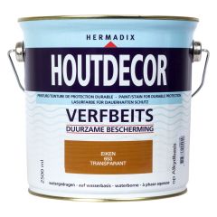 Hermadix houtdecor verfbeits eiken - 2,5 liter