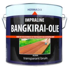 Hermadix impraline bangkirai olie - 2,5 liter