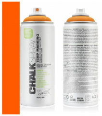 Montana spuitbare krijtverf (chalkspray) oranje (CH 2010) - 400 ml