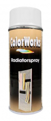 Motip Colorworks radiatorlak zijdeglans wit - 400 ml