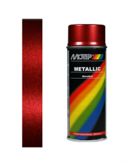 Motip metallic lak rood 04045 - 400 ml.