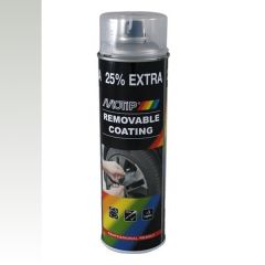 Motip removable coating / verwijderbare film mat zwart (04301) - 500 ml.