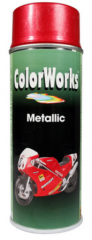 Colorworks metallic rood - 400 ml.