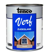 Tenco verf zijdeglans taupe - 750 ml