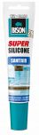 Bison super silicone sanitair wit - 150 ml.