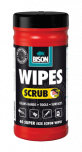 Bison wipes scrub - 40 stuks