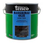 Tenco bangkirai olie dark teak - 2,5 liter